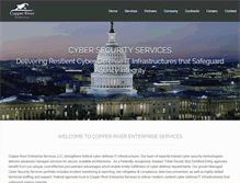Tablet Screenshot of copperriveres.com